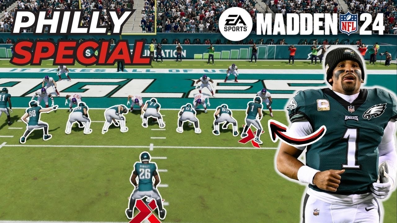 HOW TO DO PHILLY SPECIAL IN MADDEN 24 (XBOX 1/PS4) - YouTube