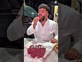 イタリアでも珍しいかぼちゃと生肉（❗）のピザ