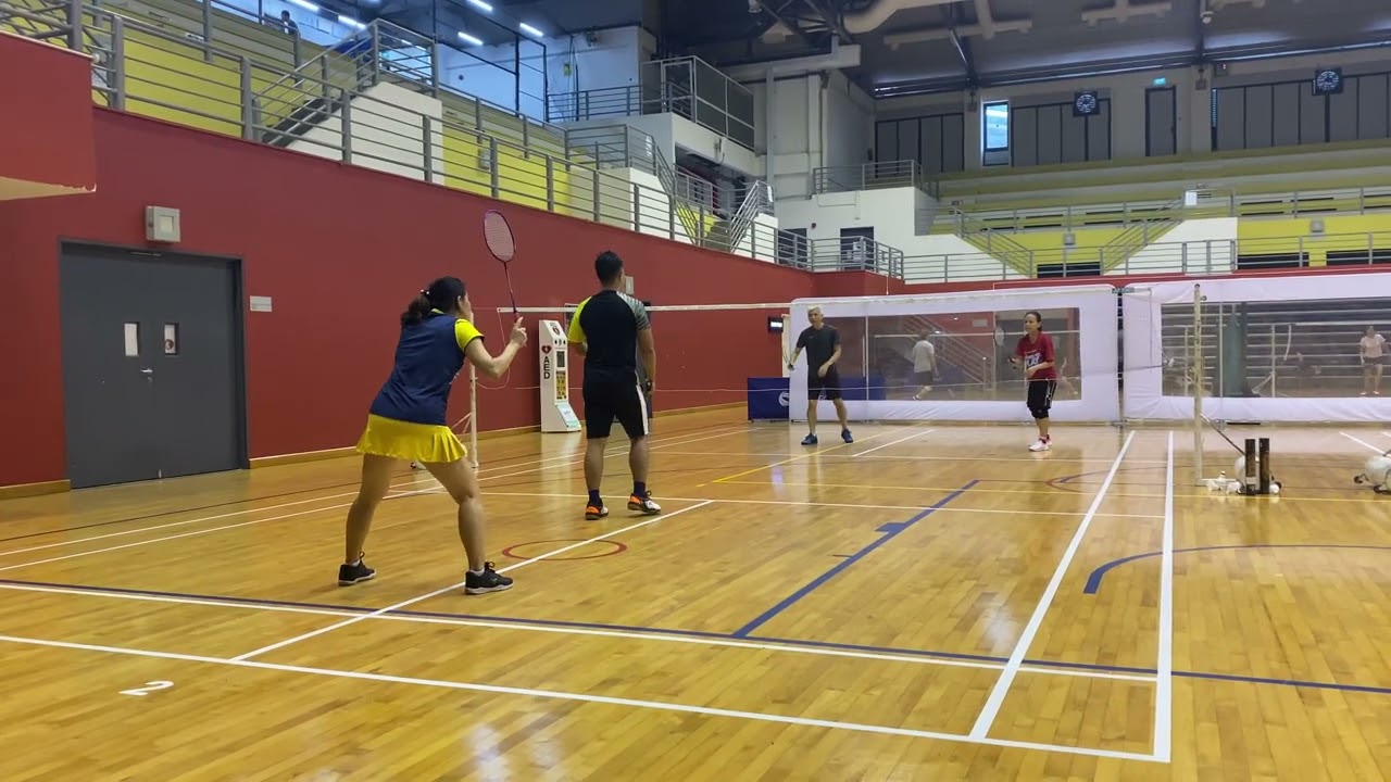 Badminton Sesh with Bishan Group @ Bishan Sports Hall
