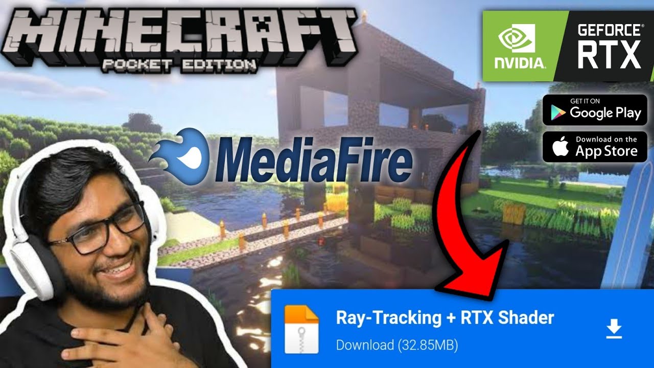 Best Shaders For Minecraft PE || Rtx beta for minecraft android || How ...