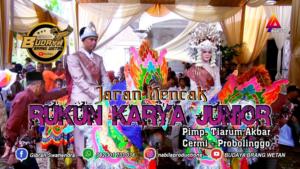 🛑 JARAN KENCAK RUKUN KARYA JUNIOR PIMP. TIARUM AKBAR CERMI PROBOLINGGO LIVE SIANG FULL