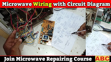 Microwave Wiring with Circuit Diagram | Join Microwave Repairing Course