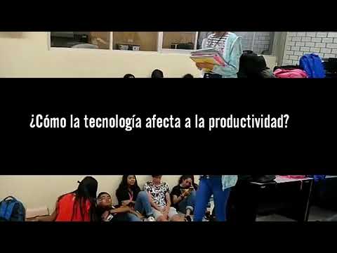 Vídeo: La tecnologia afecta la productivitat?
