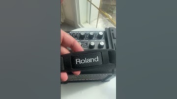 Roland micro cube guitar amp #musicalinstrument #guitar #monitor