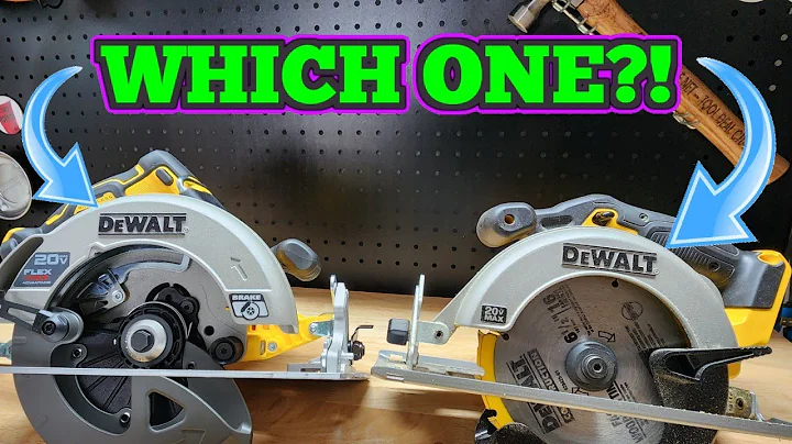 Which DeWALT 20V Circular Saw Is Right For You?
