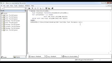 Macro to check the file path in SAS