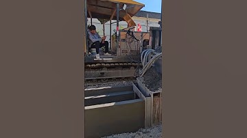 Automatic Concrete Curb Machine – Modern Infrastructure Solution #satisfying   @MNSmartTech