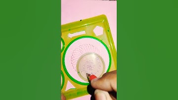 "Satisfying Spirograph Designs That Go Viral!" #shorts #ytshorts #spirograph