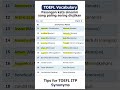 Synonyms yang sering keluar dalam Tes TOEFL PART 2  #belajartoefl #toeflvocabulary #shorts #toeflitp