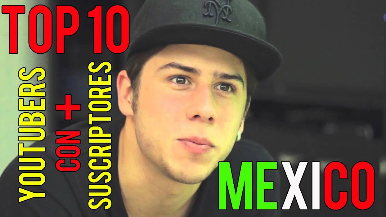 TOP 10 YOUTUBERS CON MAS SUSCRIPTORES DE MEXICO 2015 YouTube