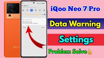 how to off data warning in iqoo neo 7 pro, iqoo neo 7 pro data warning problem