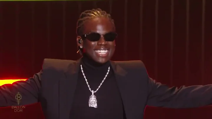 Rema (Calm Down) Full Performance at the Ballon d'Or 2023