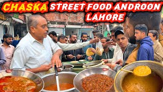 55 Years Old Man Selling Haleem At Road Said - Famous Bhaiya Haleem Wala - Food Street Lahore