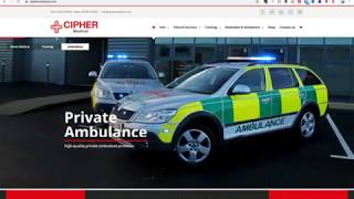 Cipher Medical Site Design