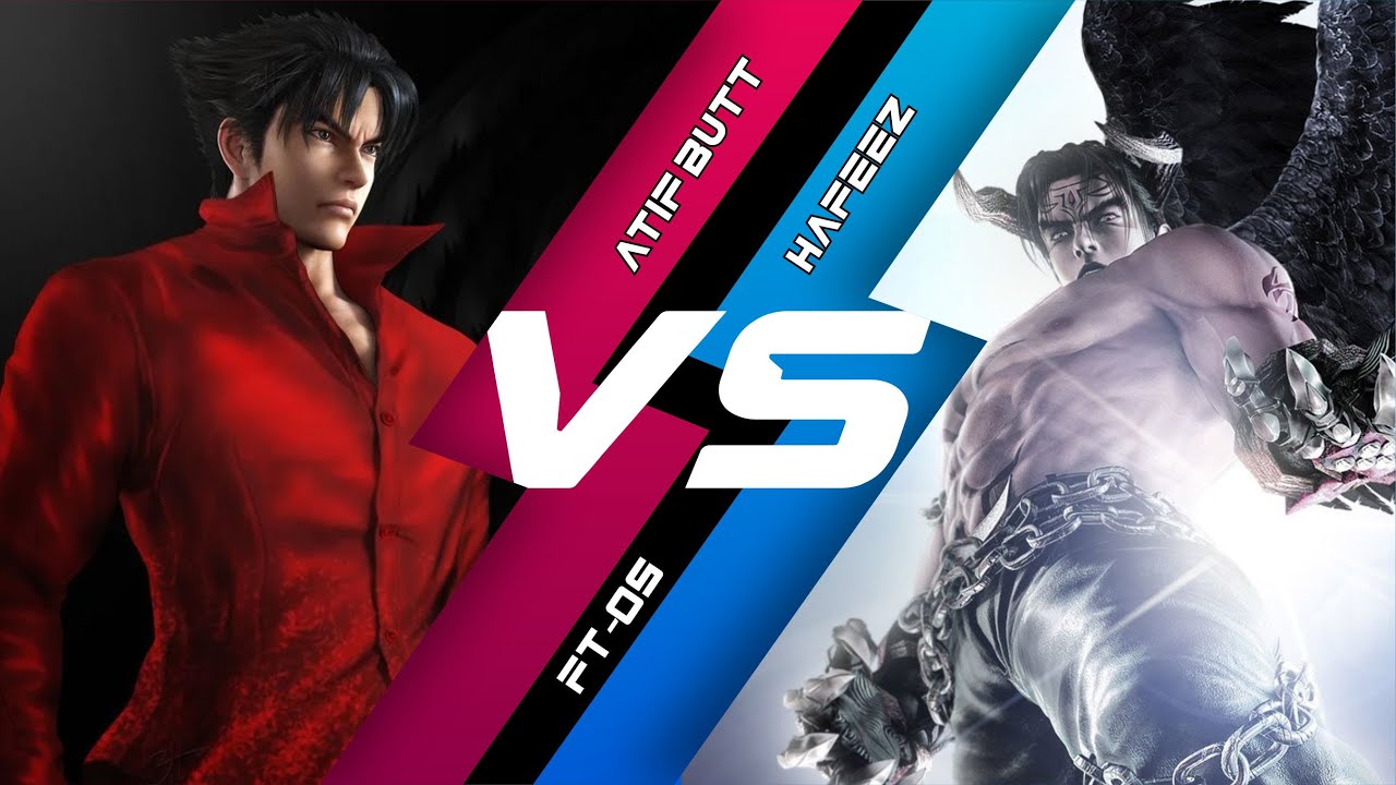 [FT5] Atif Butt (Jin) VS Hafeez (Devil Jin) Tekken 7 Pakistan