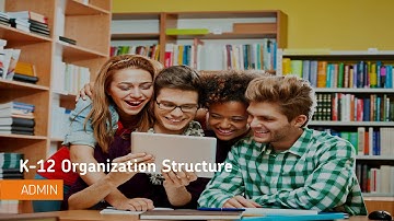 Concepts for Administrators - K-12 Organization Structure - Administrators