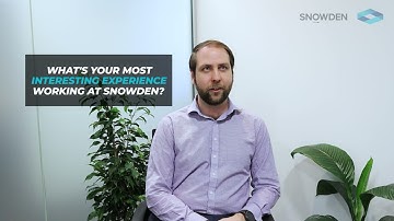 TEAM INTERVIEW: Anthony Cook, Product Manager - Supervisor, Snowden Optiro