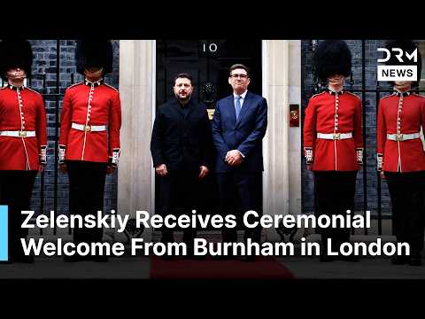 Ukraine’s Zelenskiy Meets British PM Andy Burnham at Downing Street Amid Russian Attacks | AC1N