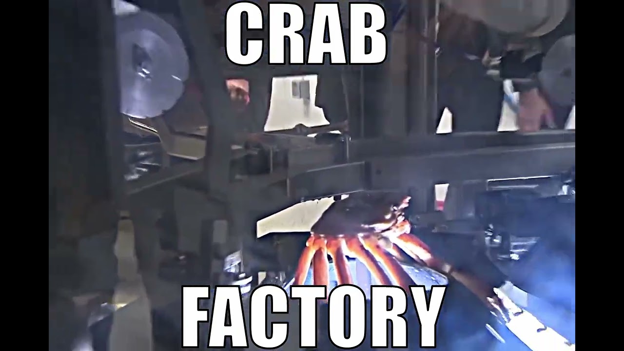 Crab Factory Meme 4K 60FPS YouTube