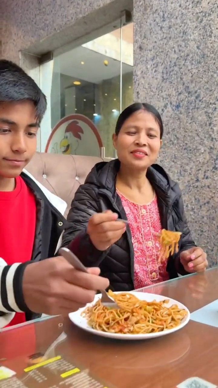 Type of Noodles Lovers ?? Mom \u0026 Son #shorts #funny #comedy