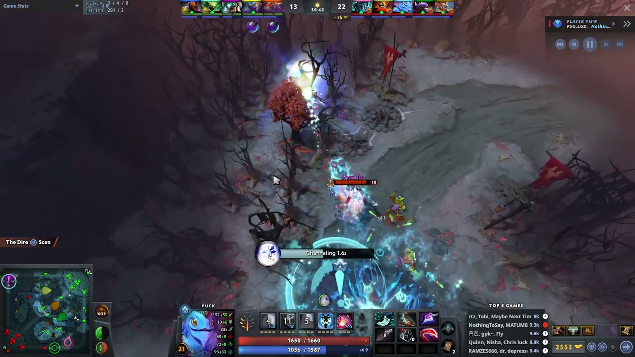 NothingToSay Puck CRAZY reflexes dodge Echoslam!