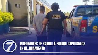 Integrantes De Pandilla Fueron Capturados En Allanamiento