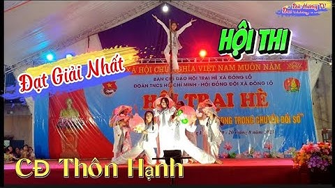 Múa  Vụ nông dân / CĐ Thôn Hạnh Đạt Giải Nhất Hội Trại Hè Xã Đông Lỗ Hiệp Hòa Bắc Giang năm 2023