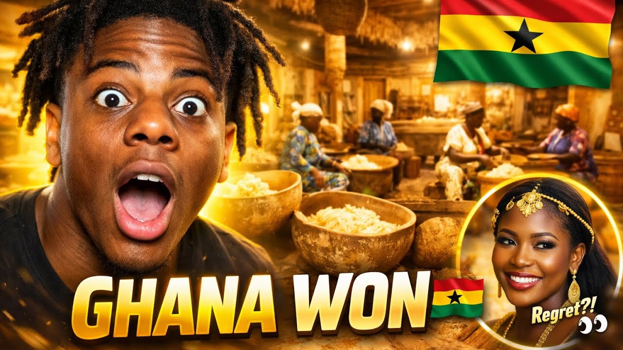 IShowSpeed ​​выбрал Гану как ЛУЧШУЮ остановку в Африке — и признался, что сожалеет об одном! 🇬🇭🔥