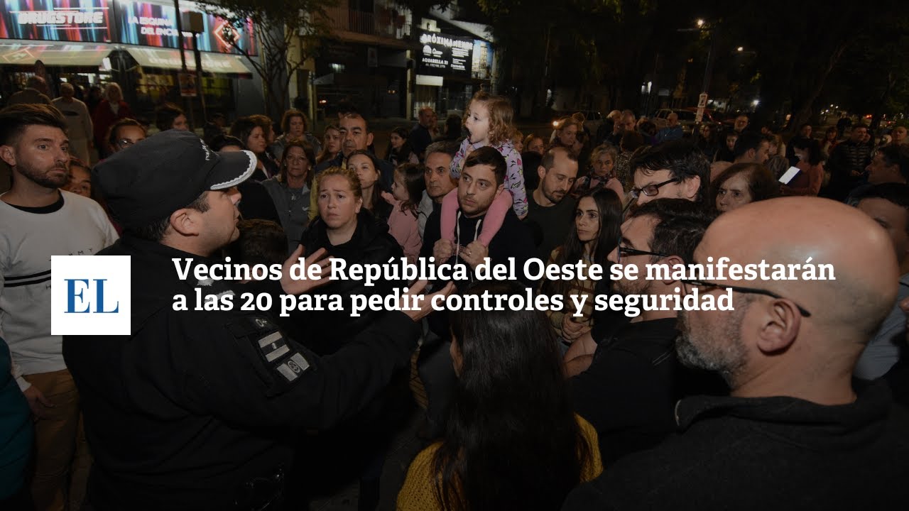 VECINOS DE REPÚBLICA DEL OESTE SE MANIFESTARÁN A LAS 20 PARA PEDIR ...