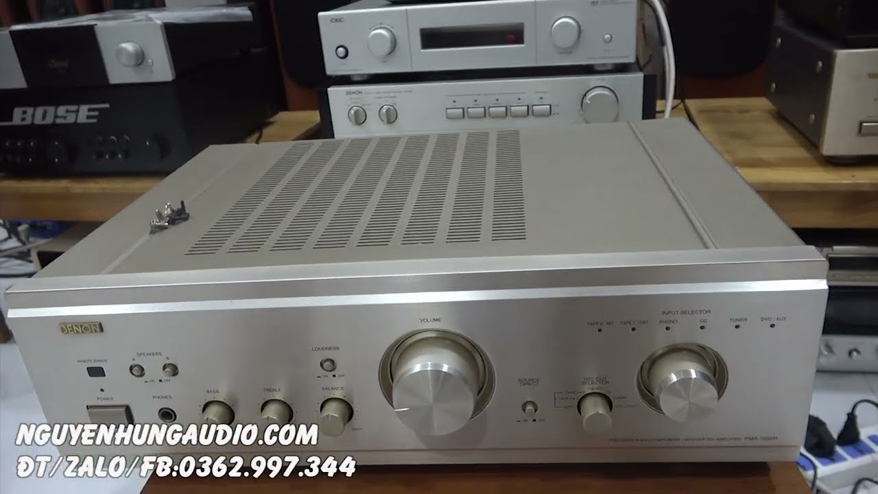 Denon - PMA-1055R- TU-255 - Amplificador integrado