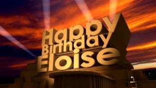 Happy Birthday Eloise