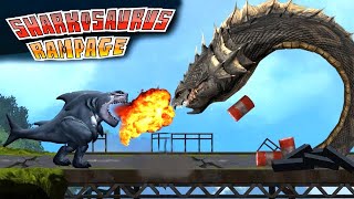 Sharkosaurus Rampage Full Gameplay Walkthrough
