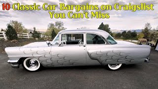 Unbelievable Classic Car Deals on Craigslist for Under $20k | AMERICANA CLASSICS!