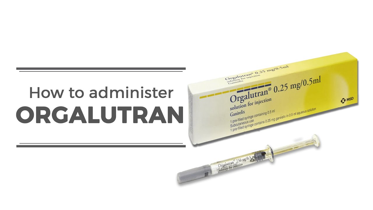 Self-Administration of Orgalutran - CRA Barcelona