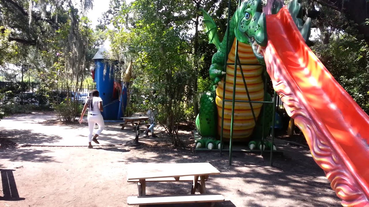 Entering Carousel Gardens Amusement Park Storyland Youtube