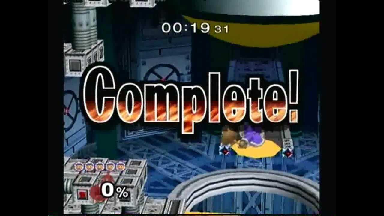 Super Smash Bros. Melee: Adventure Mode with Ice Climbers (Hard)