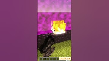 Minecraft_ How Big Can Be Nether Portal 😳 #minecraft #meme #memes #shorts #tiktok #gaming