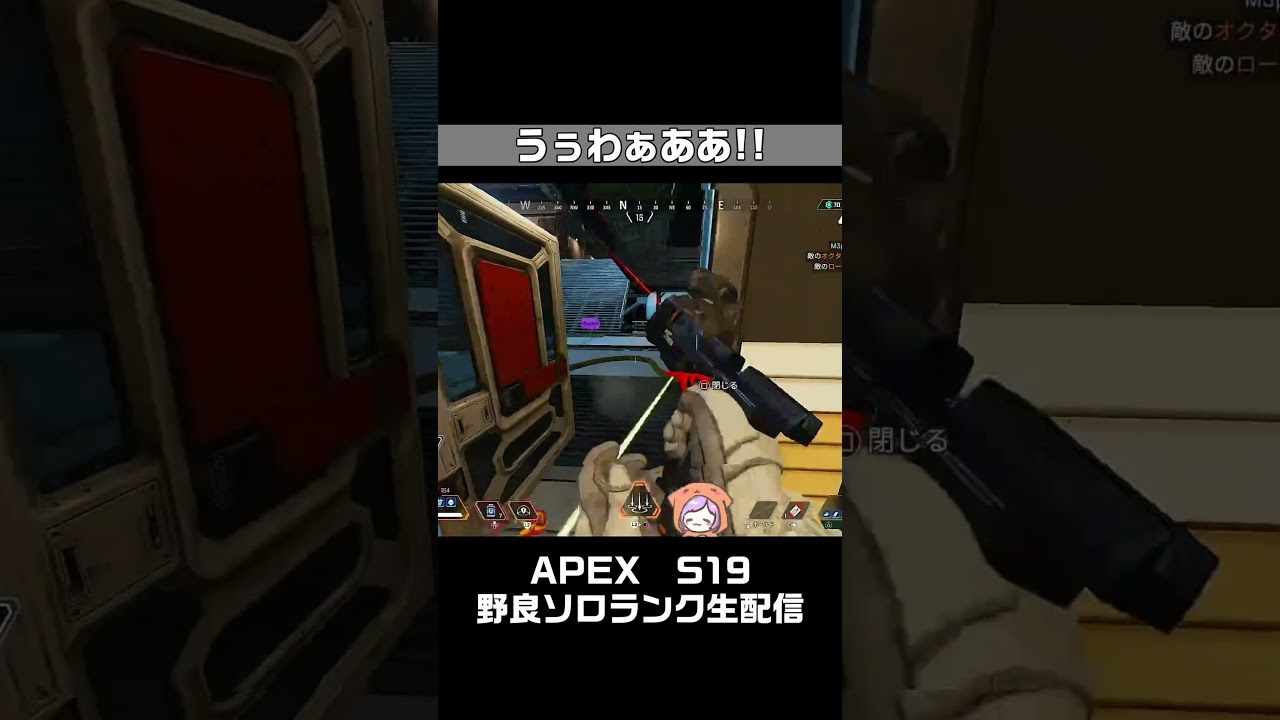 ポンコツでもキルするぞ…！APEX女性実況生配信【S19ｴｰﾍﾟｯｸｽﾚｼﾞｪﾝｽﾞ】#ジブラルタル #キル集  #shorts  #apexlegends