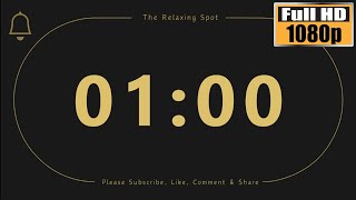 60 Second Timer - Workout Study Meditation Productivity - 1 Minute Countdown Mechanical Clock Alarm screenshot 3