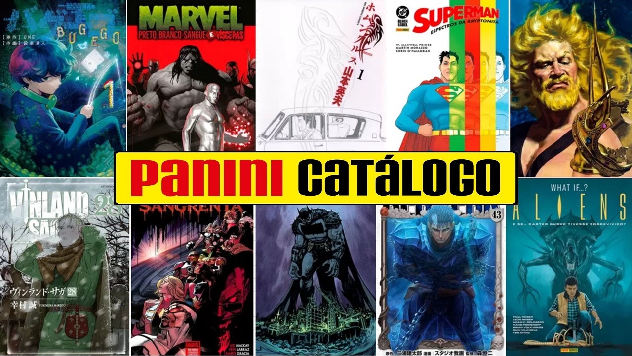 CHECKLIST DE QUADRINHOS PANINI COMICS DEZEMBRO DE 2026 (Parte 02)