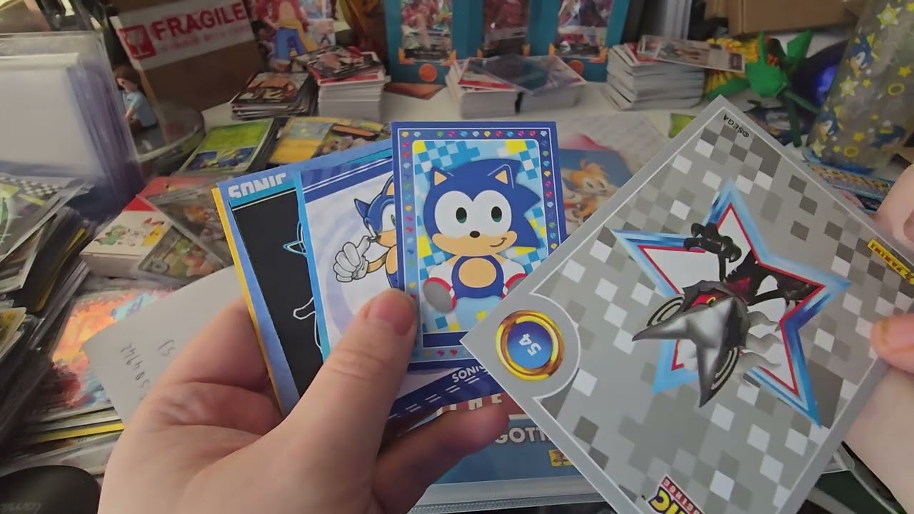 Sonic The Hedgehog Card collection - YouTube