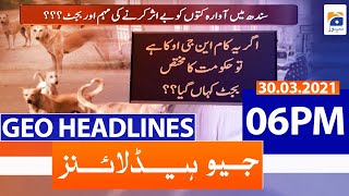Geo Headlines 06 PM | 30th March 2021