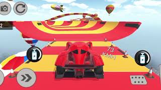 Jump car racing gameplay screenshot 4