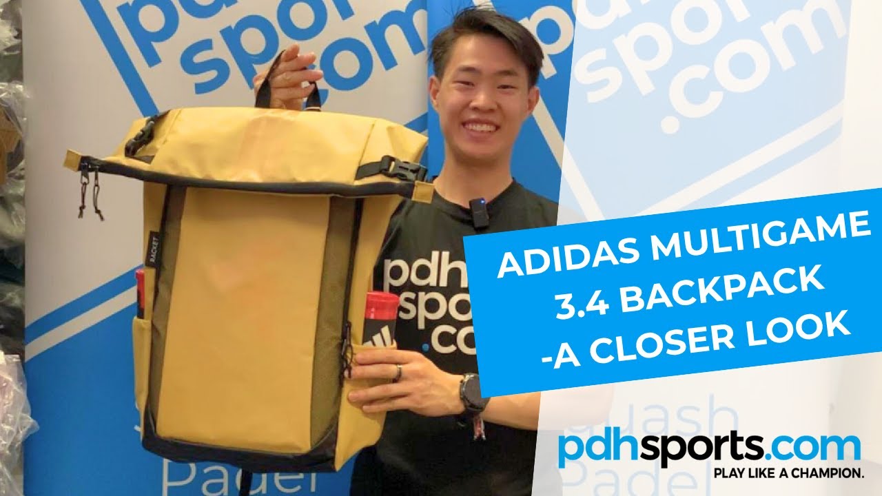 Обзор рюкзака Adidas Multigame 3.4 от pdhsports.com
