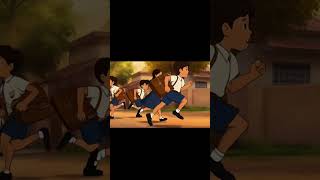 Chinnappati School Hadaavidi @DigiBomma #90s #90snostalgia #school life #90skids #morningroutine