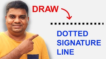How to Insert Dotted Signature Line in Word