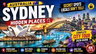Sydney Hidden Places 🇦🇺 | Secret Spots in Sydney Australia | Complete City Tour | Hidden World Tour