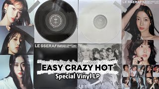 [Unboxing] LE SSERAFIM - 1.5th Album 'EASY CRAZY HOT' Special Vinyl LP #celebration 