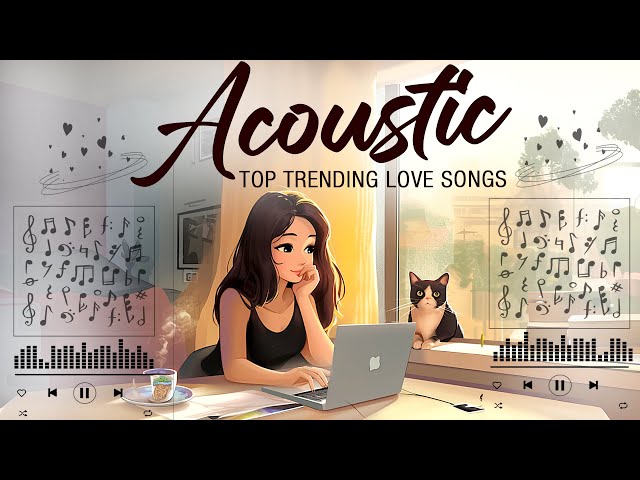 Morning Acoustic Love Songs 2024 💕 Top Chill English Love Songs Music 2024 New Songs Positive Vibes class=