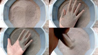ASMR | Super soft silky Pure sand | Sleep Alert | dusty sand craving 🤤| Oddlysatisfying screenshot 1